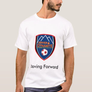 T-shirt T des hommes de dynamite de Denver rétro