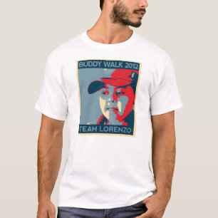T-shirt T des hommes de Lorenzo d'équipe