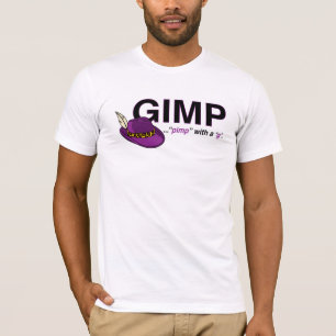 T-shirt T des hommes de souteneur de ganse