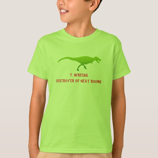 T-shirt T. Détruit la chemise (Devant)