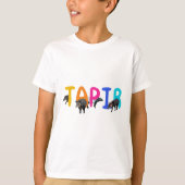 T-shirt T est pour Tapir (Devant)