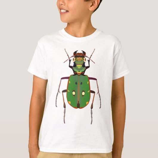 T-shirt T est pour Tiger (Devant)