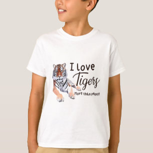 T-shirt T est pour Tiger