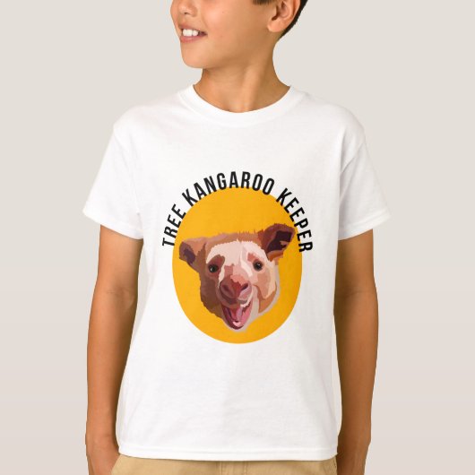 T-shirt T est pour Tree Kangaroo Keeper (Devant)