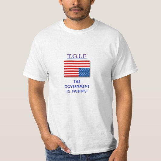 T-SHIRT T.G.I.F. (Devant)