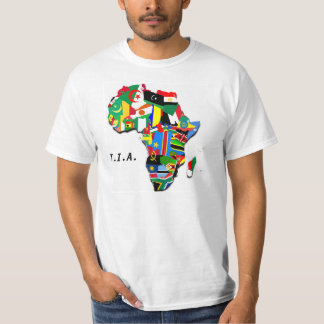 T-shirt T.I.A. Conception de carte
