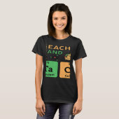 T-shirt T Is For Teacher & Tacos Science Teacher (Devant entier)