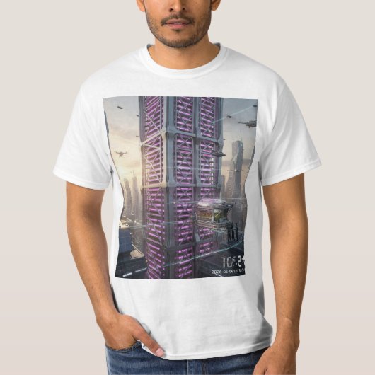 T-shirt T-kjl, (Devant)
