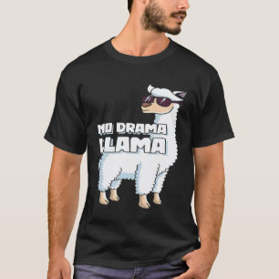 T-shirt T Llama Sans Drame