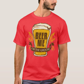 T-shirt T Mariage Enterrement Vie Garçon Drôle Bière Me Ix
