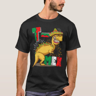 T-shirt T Mex Tacosaurus Rex Taco Cinco De Mayo Dinosaure