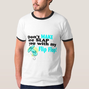 T-shirt T ne m'incitent pas à vous gifler avec ma bascule