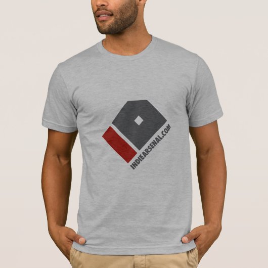 T-shirt T oblique adapté (Devant)