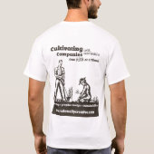 T-shirt T organique rationnellement créatif (Dos)