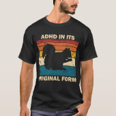 T-shirt t Original Funny Squirrél Retro (Devant)