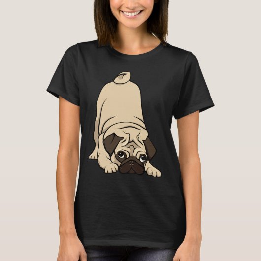 T-shirt T Pug 262 (Devant)