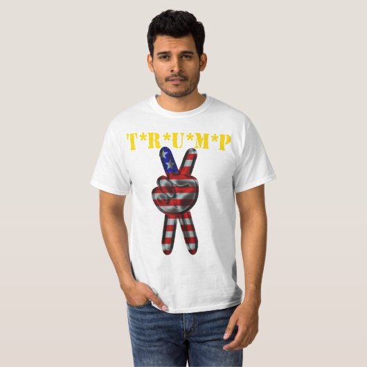 T-SHIRT T*R*U*M*P (Devant entier)