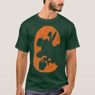 T-shirt T Re Bunny de Pâques Funny Dinosaur Chasseurs d'oe