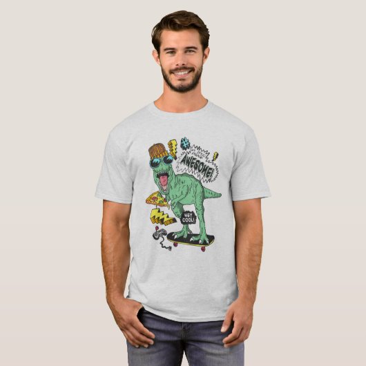 T-shirt T-Rex (Devant entier)