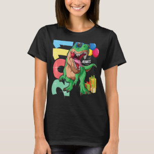 T-shirt T Rex 11e anniversaire garçon fille 11 ans 2011 Di