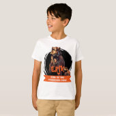 T-shirt T-Rex Anniversaire Invité d'honneur personnalisé (Devant entier)