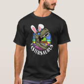 T-shirt T Rex Bunny de Pâques Dinosaure de Pâques Saurus B (Devant)