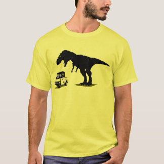 T-shirt t-rex contre le metermaid