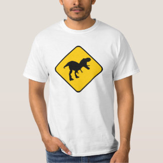 T-shirt T-Rex de avertissement