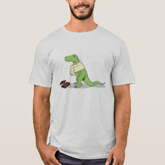T-shirt T.rex déteste de longues douilles