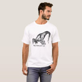 T-shirt T Rex déteste des pousées (Devant entier)