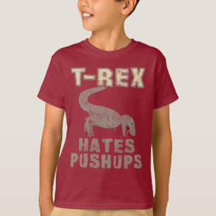 T-shirt T-Rex déteste les enfants drôles de dinosaure de