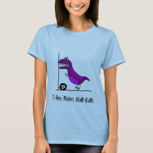 T-shirt T-Rex déteste Wallballs