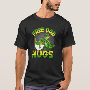 T-shirt T Rex Dinosaur Free Papa Hugs Fête des pères 2023 