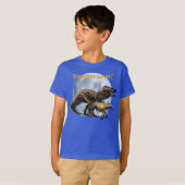 T-shirt T-REX DINOSAUR LOVER Tee Rex Shirt (Devant entier)