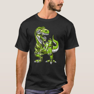 T-shirt T Rex Dinosaur Robot Futuriste Science Fiction Bo