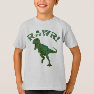 T-shirt T-Rex Dinosaur Tyrannosaurus Rex RAWR Enfants