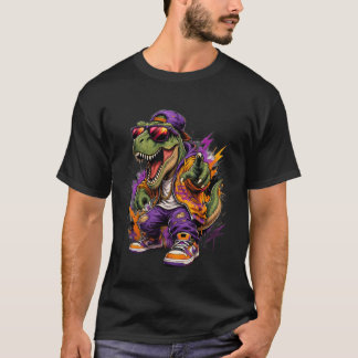 T-shirt T rex dinosaure