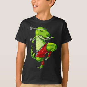 T-shirt T-rex Dinosaure Muay Thai Boxe Karaté Art Martial