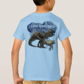 T-shirt T-REX DINOSAURS Tee Rex Chemise (Dos)