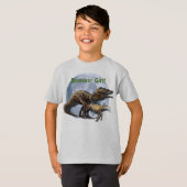 T-shirt T-REX DINOSAURS Tee Rex Chemise (Devant entier)