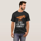 T-shirt T-Rex est Mon Esprit Animal (Devant entier)
