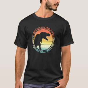 T-shirt T-Rex Est Mon Esprit Animal Amusant Retro Dinosaur