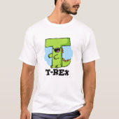 T-shirt T-Rex Funny Alphabet Dinosaure Pun (Devant)