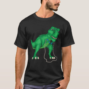 T-shirt T Rex Hates Jump Rope mignonne Amour Dinosaures Dr