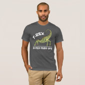 T-shirt T-Rex Hates Push-Ups (Devant entier)