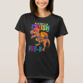 T-shirt T rex I'm Ready to Crush PReschool Back To School  (Devant)