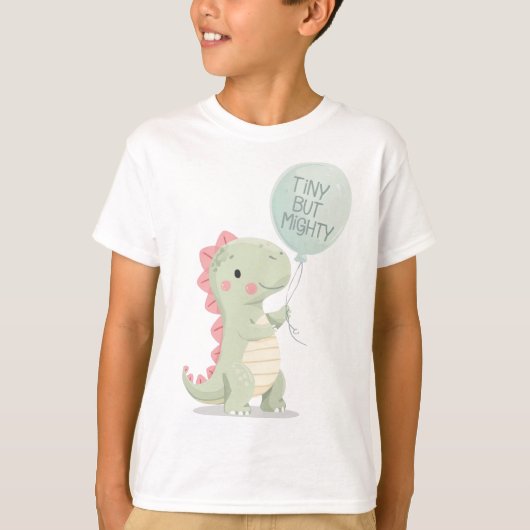 T-shirt T-Rex Inspirant pour Enfants et Bébés (Devant)