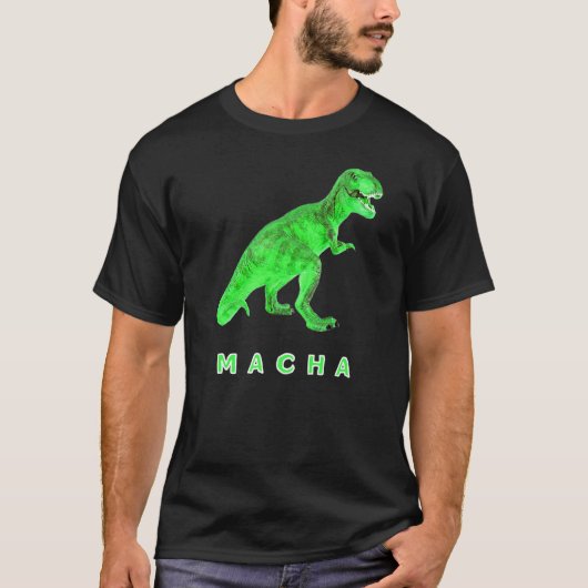 T-shirt T Rex Macha Caveman (Devant)