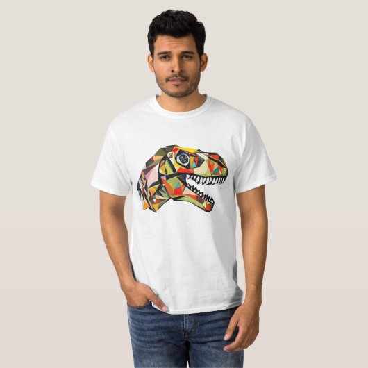 T-shirt T-Rex pop (Devant entier)