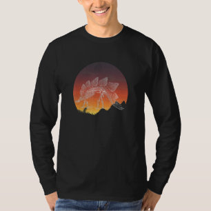 T-shirt T Rex Skeleton Dino Bones Paléontologue Fossil Di